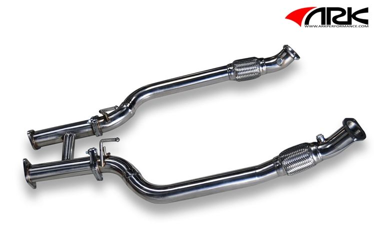 ARK 3.8L Downpipes w/ H-pipes